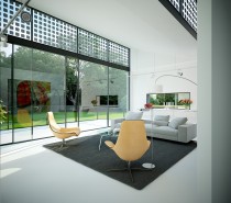 living room floor to ceiling glass wondows