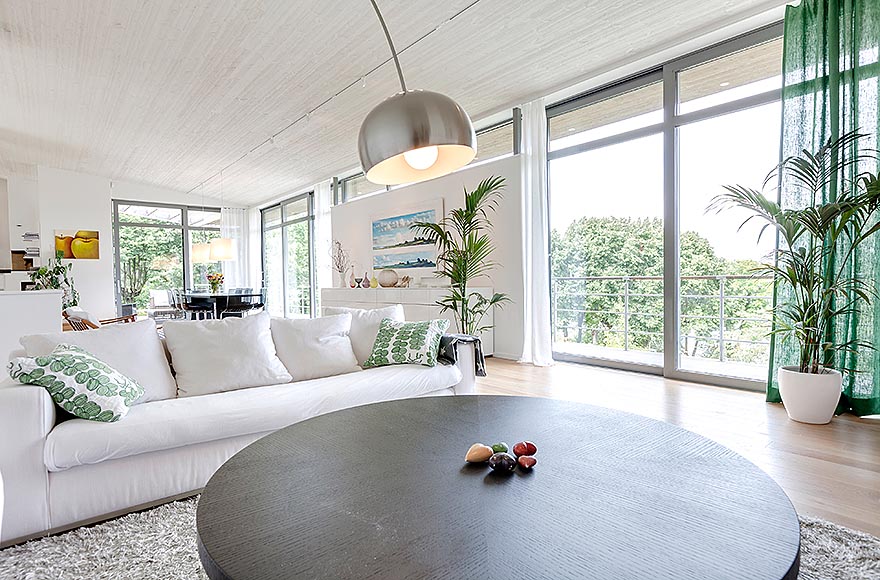 modern villa living room