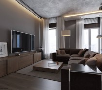 Modern Perfection in Kyiv Apartment