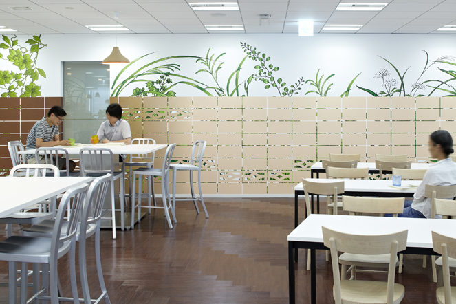 12 japanese dining area cafeteria | Interior Design Ideas