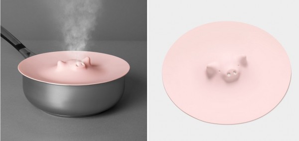 Steam vegetables without turning them into slop with this clever silicone pot lid. Just the right amount of steam can escape through the snout but the lid is still cool to the touch.