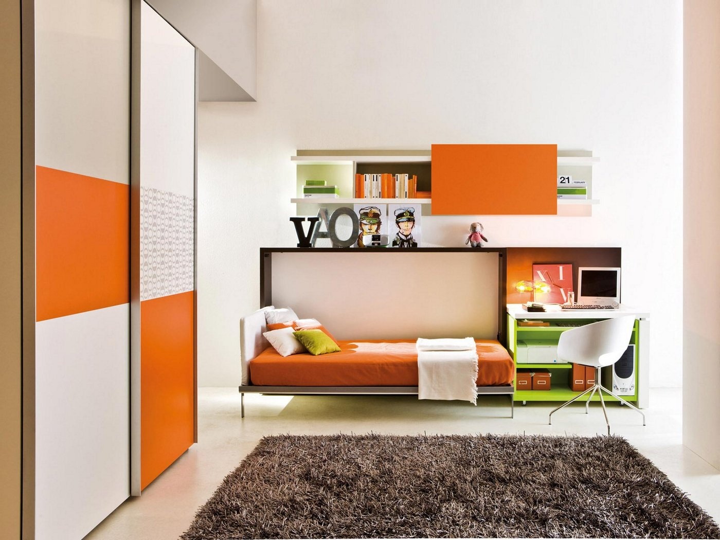 Transformable Space Saving Kids Rooms