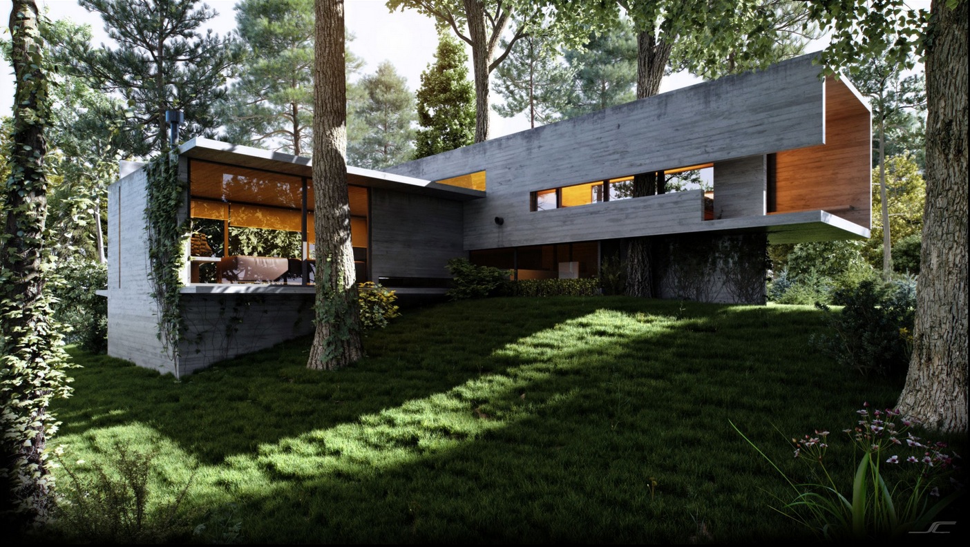 Modern Country Home Exterior
