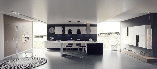 2 large spacious kitchen interior design
