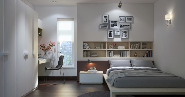 Modern bedroom scheme