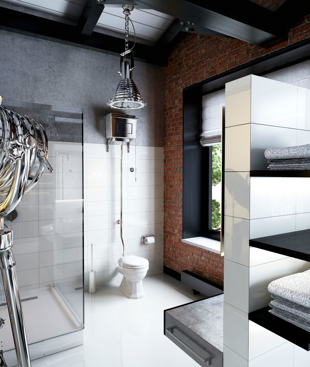 97 Stylish Truly Masculine Bathroom Decor Ideas
