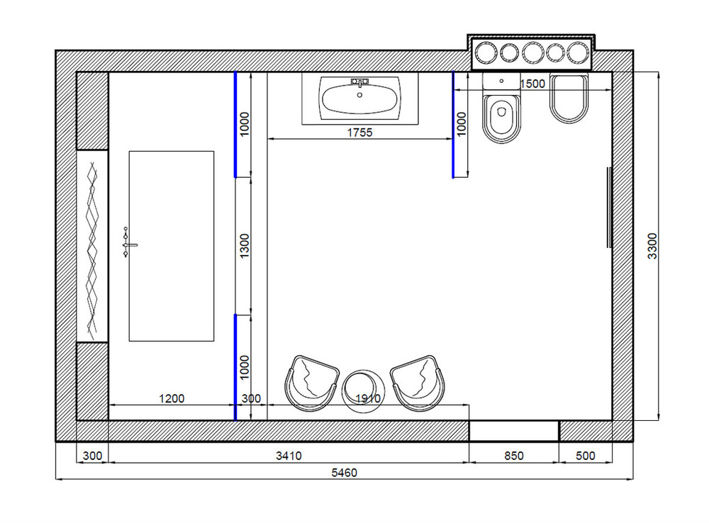 glamorous bathroom layout plan | interior design ideas.