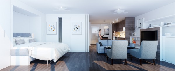 طراحی داخلی آپارتمان کوچک ، راه حل آپارتمان های کوچک
