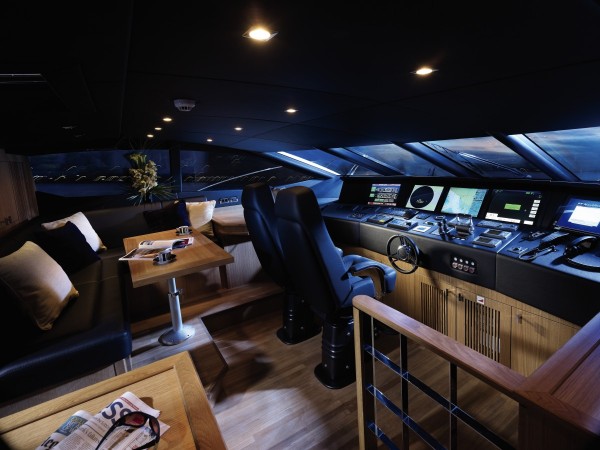 Yacht control room