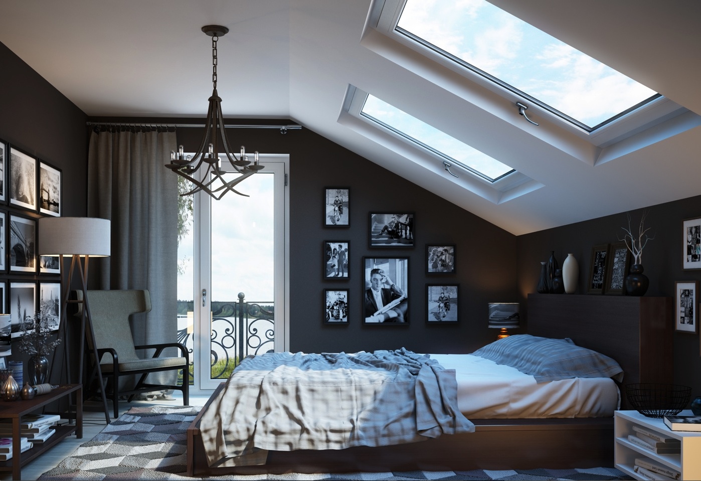 La Belleza De Los Dormitorios Abuhardillados Ideas Decoradores
