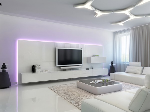 طراحی داخلی آپارتمان، نورپردازی ویژه در طراحی داخلی | آرل