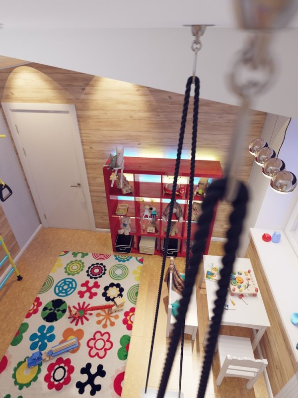 Colorful kids room