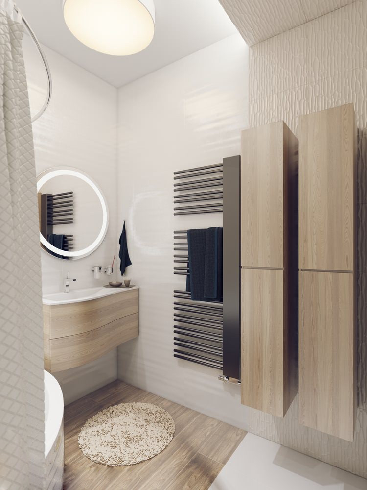 Modern Bathroom Storage Interior Design Ideas