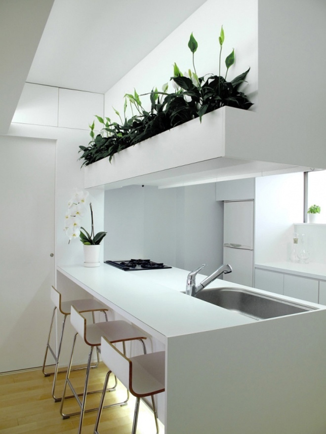 Zen style kitchen breakfast bar | Interior Design Ideas