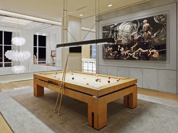 luxury pool room design