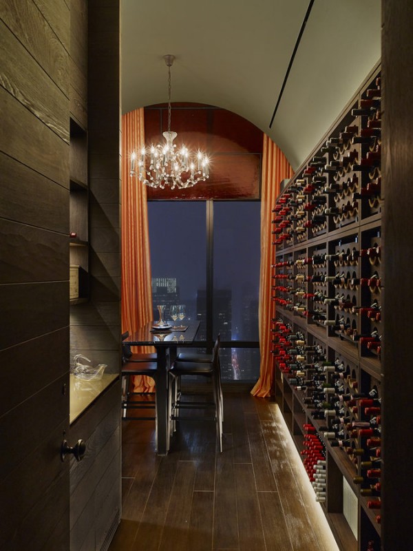 luxury wine cellar design
