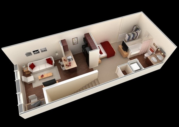 small apartment plan