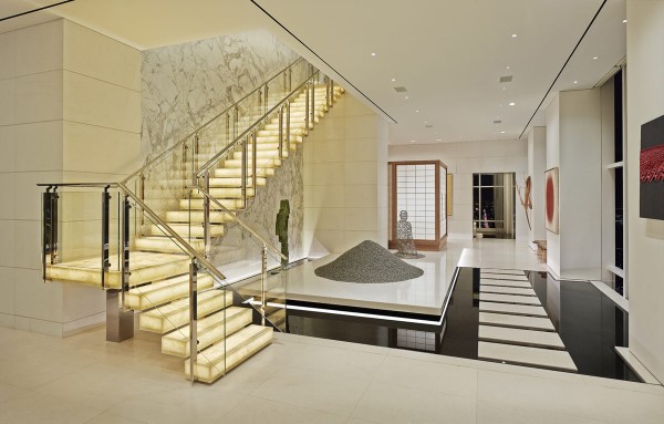 super luxury stairway design