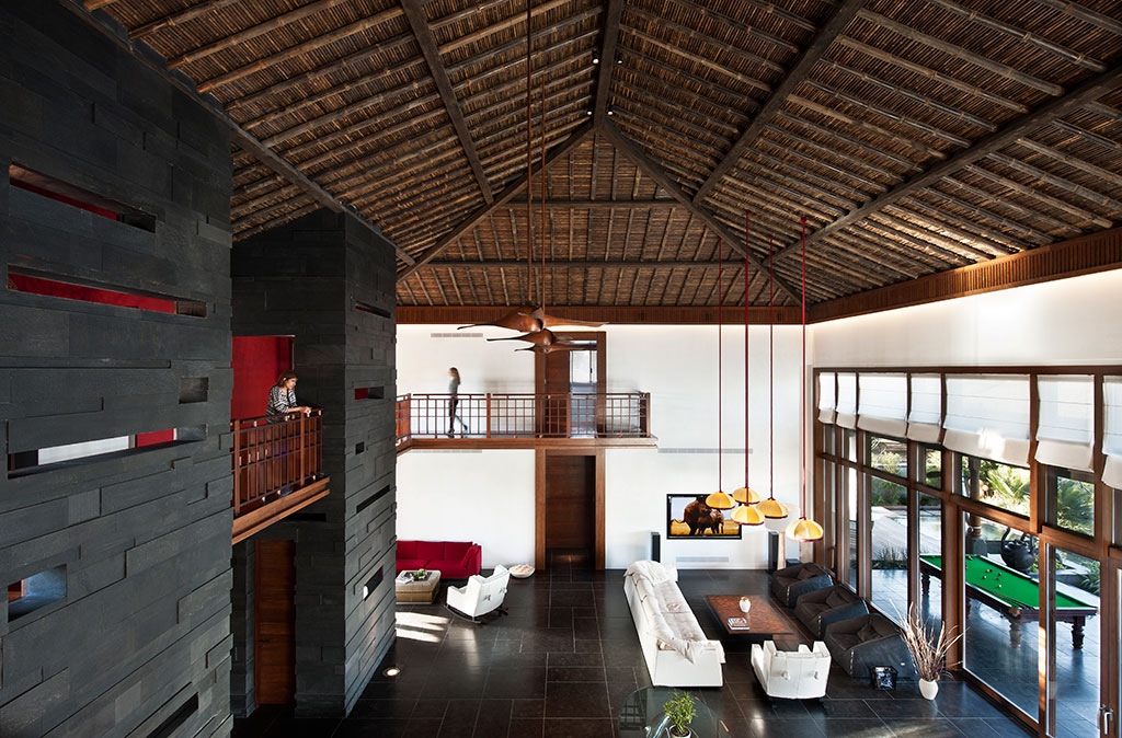 Bamboo Ceiling Interior Design Ideas