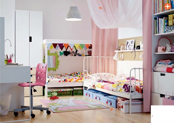 ikea twin bedroom design