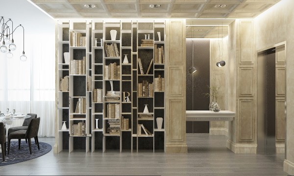طراحی داخلی آپارتمان کلاسیک،دکوراسیون داخلی آپارتمان نئوکلاسیک