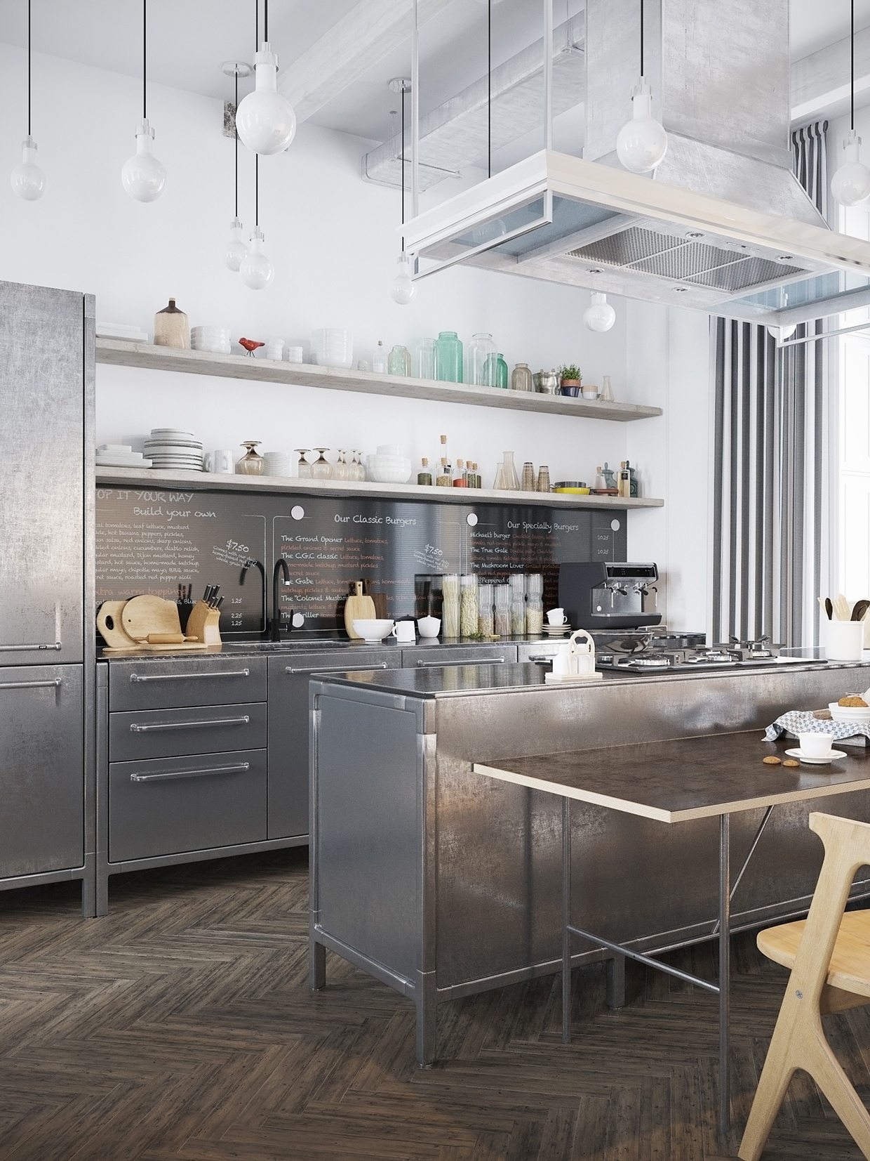 | modern-gourmet-kitchenInterior Design Ideas.