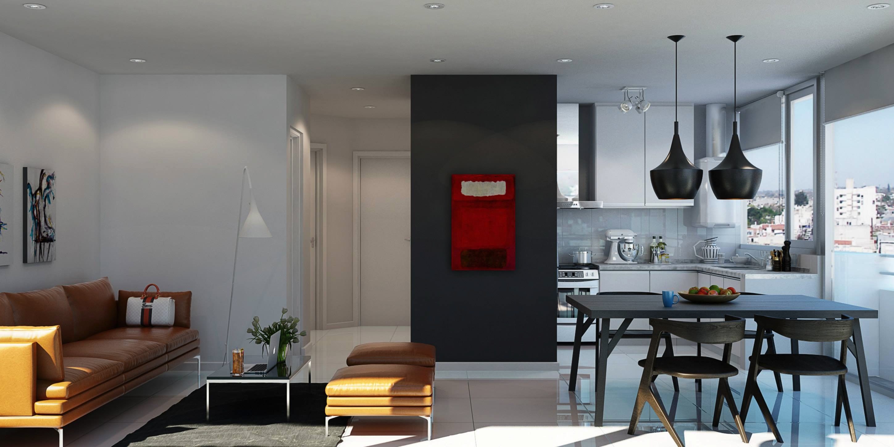 23 Open Concept Apartment Interiors For Inspiration,Graphic Design Jobs Jacksonville Fl
