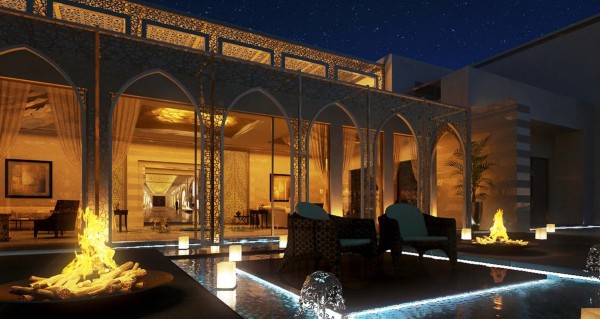 Apart from religious issues, a riad also provides climate control for homes in areas like Morocco that can be punishingly hot. The open air and water features commonly found there can have a pleasant cooling effect on the rest of the home.