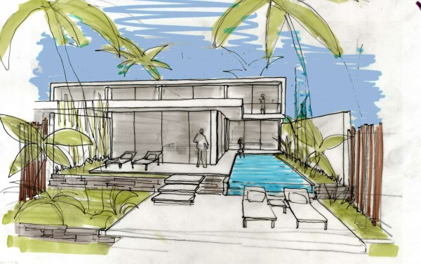 villa-design-sketch