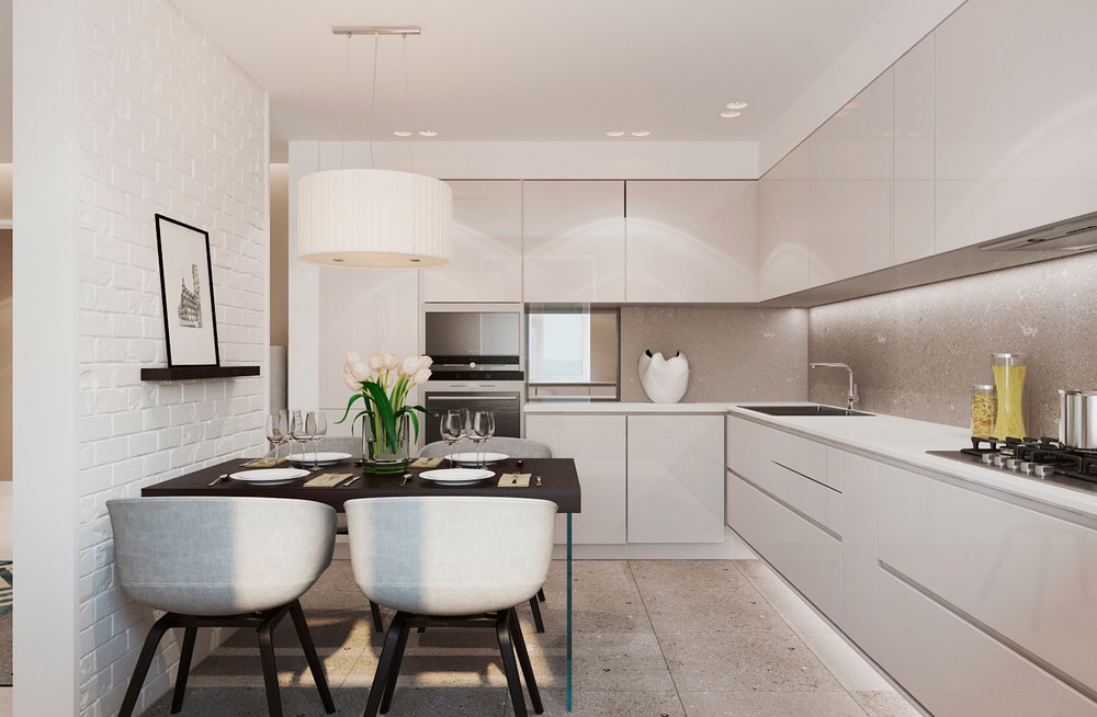 kitchen minimalist interior design