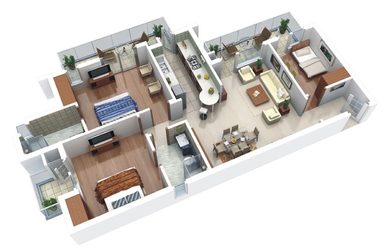 19 source microtek infra the bedrooms in this layout are especially 