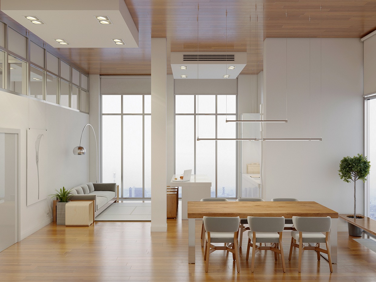 High Rise Apartment With Stunning Minimalist Interior