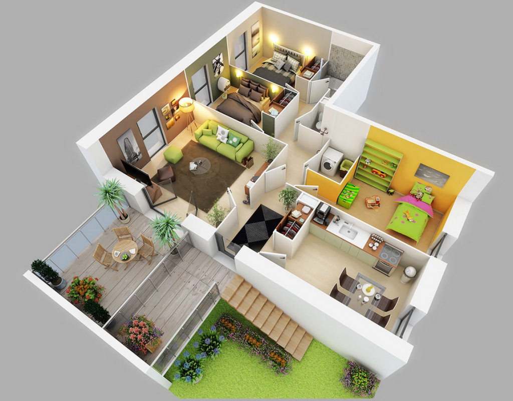 25 Three Bedroom House Apartment Floor Plans Our design team can make changes to any plan, big or small, to make it perfect for your needs. home designing