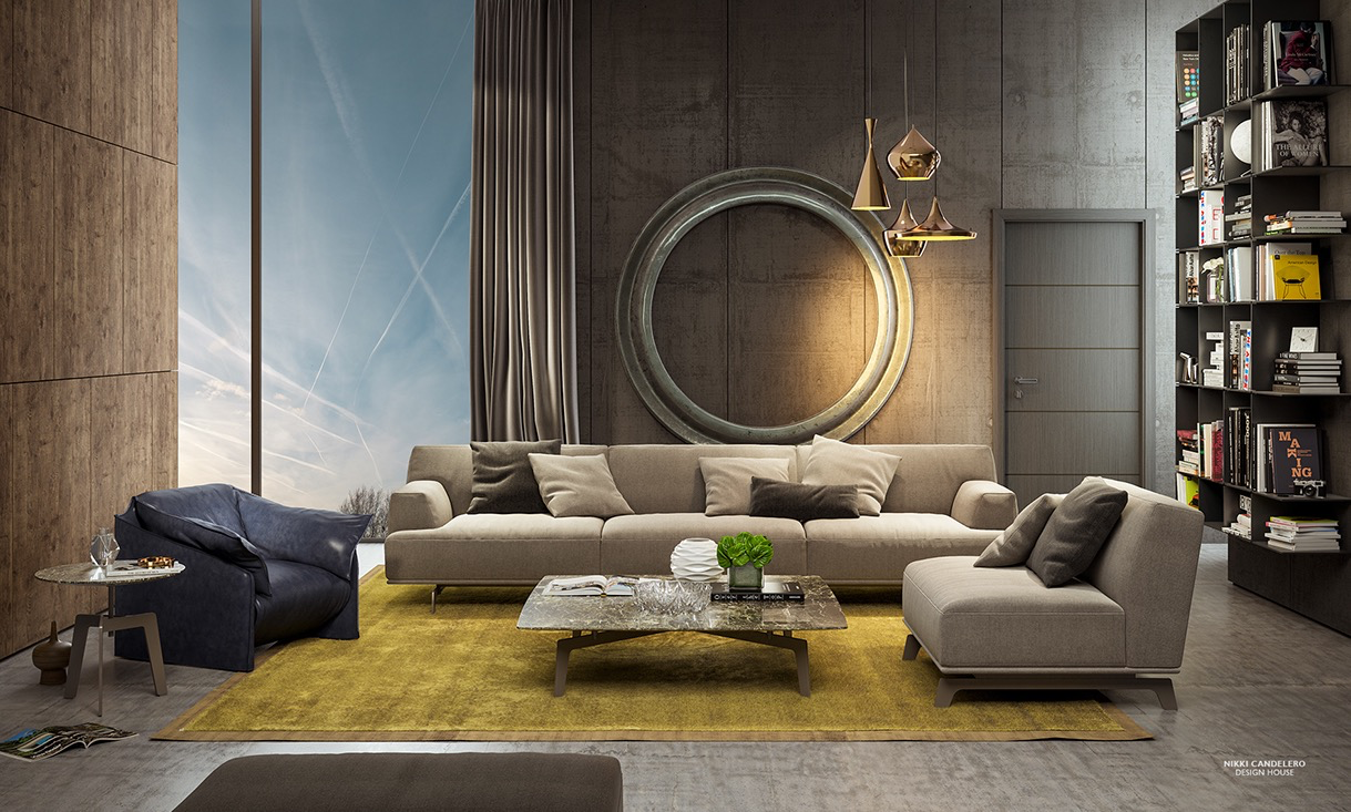 Minimalist Creative Living Room Ideas With Luxury Interior