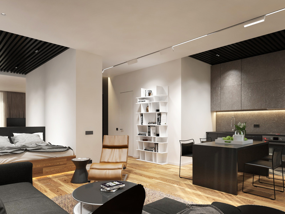 bachelor-studio-apartment | Interior Design Ideas