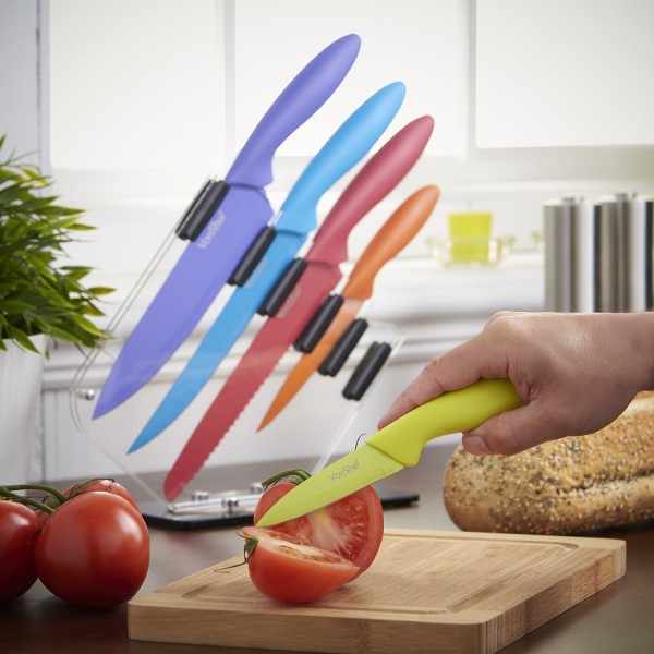 Top Chef 6 Piece Colored Knife Set 80 Tc14 The Home Depot
