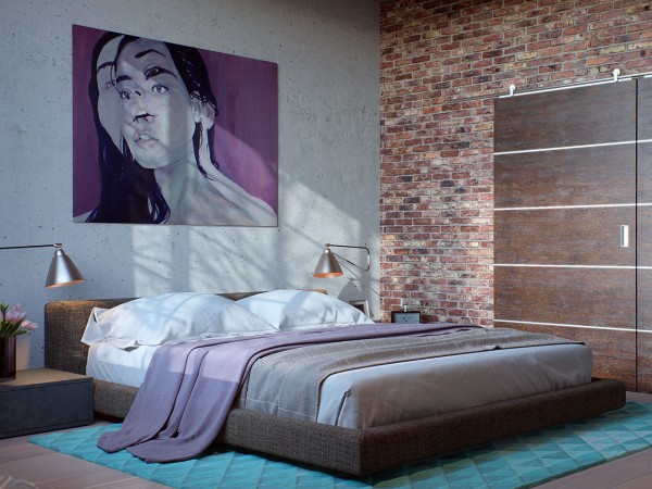 brick-bedroom