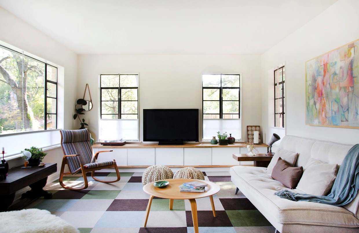 25 modern living rooms with cool, clean lines