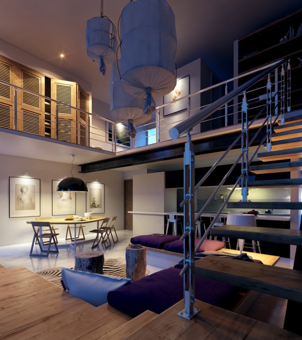 industrial-staircase-design
