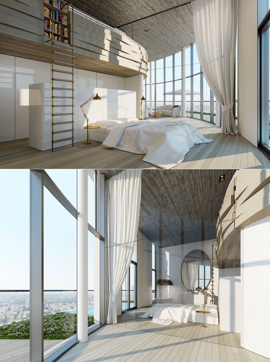 two-story-bedroom | interior design ideas.