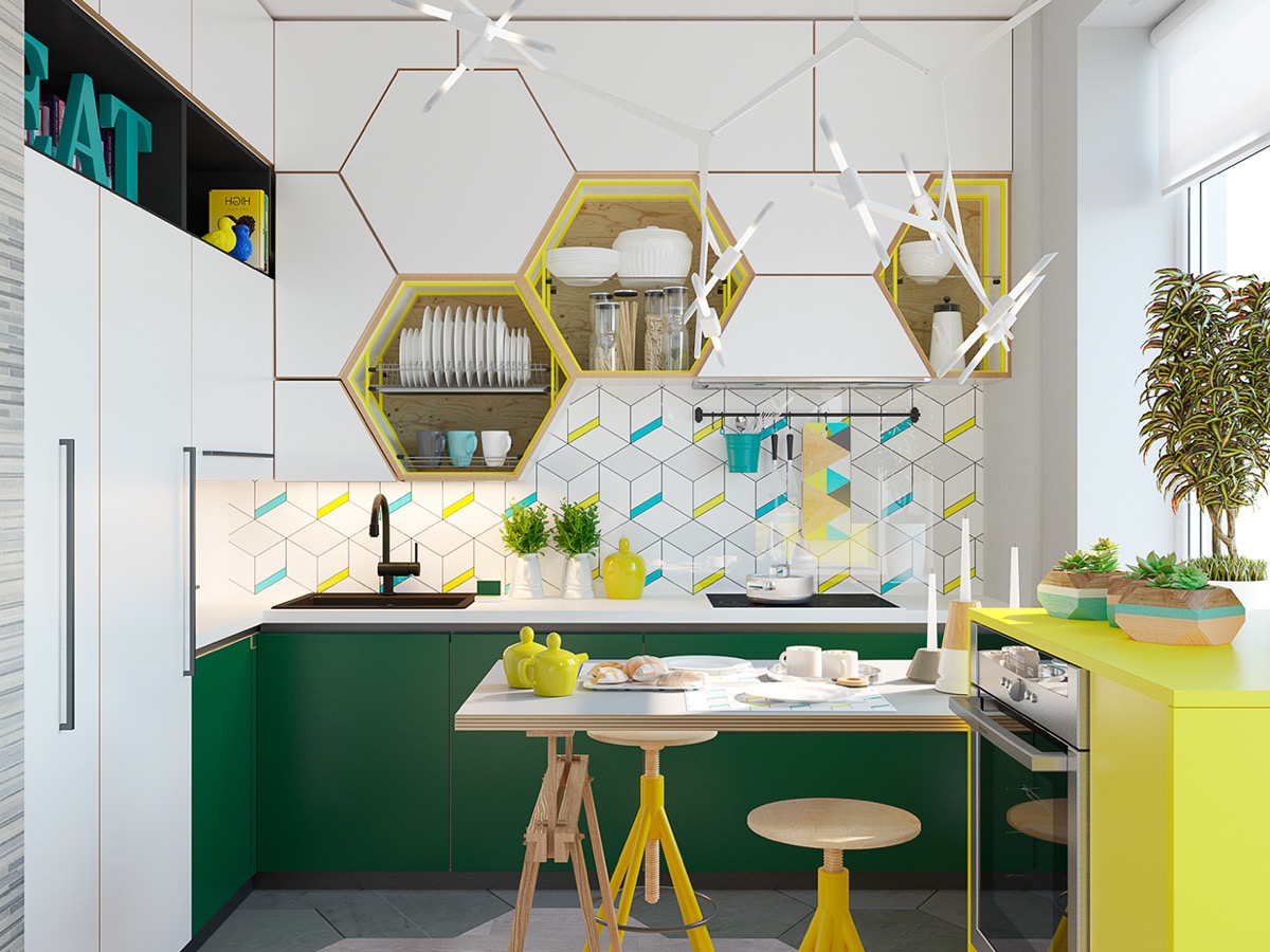 kitchen wall designs sleek layout creative beautiful designing simplicity interior designtrends contemporary plans visualizer inna zimina cabinets zapisano hilarious