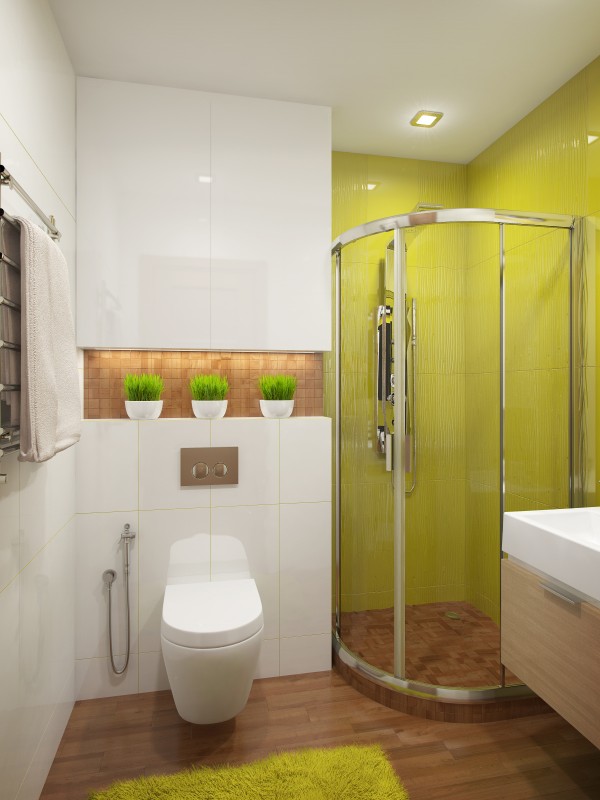 yellow-bathroom-design