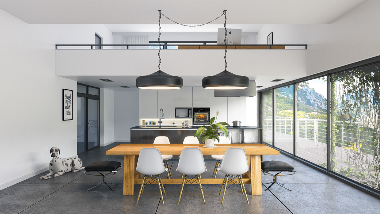open-dining-floorplan | Interior Design Ideas