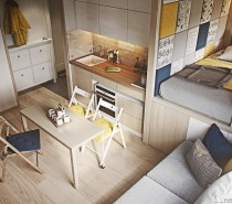 Small Apartment Ideas, For Spaces Under 50 Square Meters
