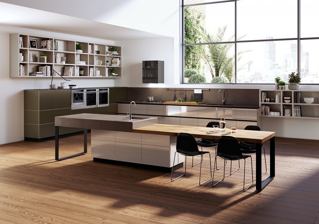| sunny-wood-kitchen-designInterior Design Ideas.