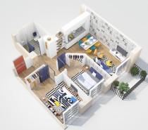 Cool Service Alert: A 3D Floor Plan Design Service From Home Designing!