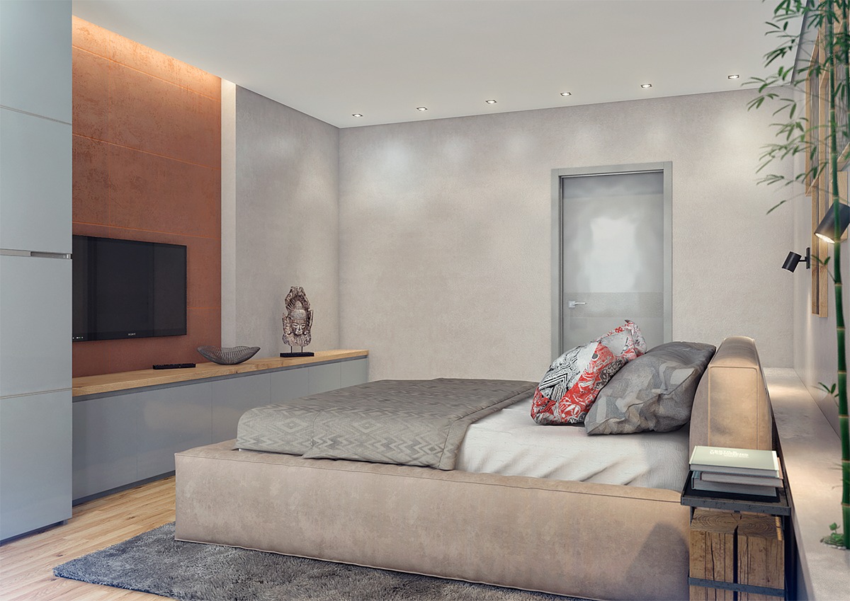 Asian Inspired Bedroom Designs 117