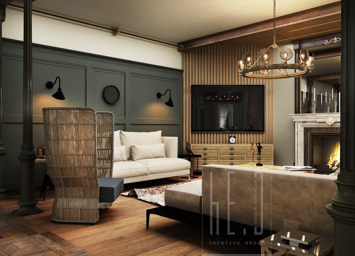 Facilities count Jolly vintage interior design | Interior Design Ideas