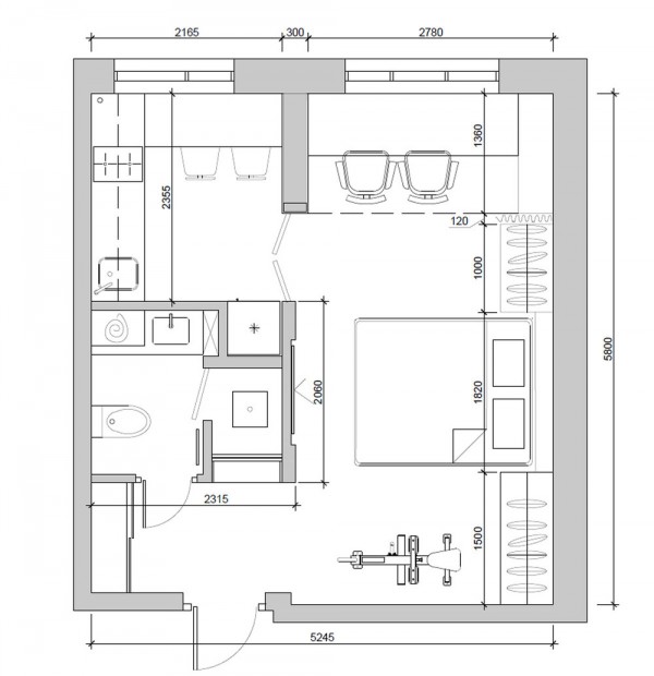 4 Super Tiny Apartments Under 30 Square Meters [Includes