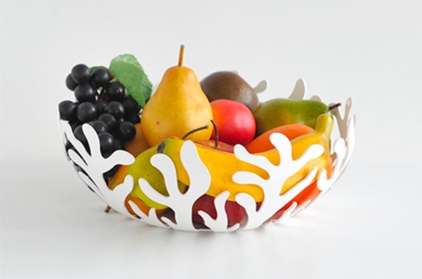 Mesh Fruit Bowl Basket Dinning Table Kitchen Vegetables Fruit Storage Rack Decor